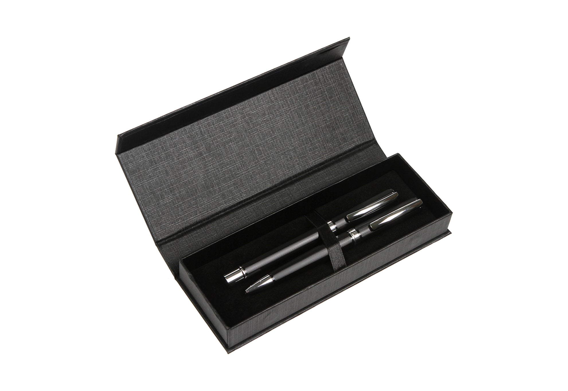 Set de bolígrafos negro