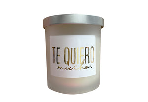 Vela de soya Te Quiero Mucho