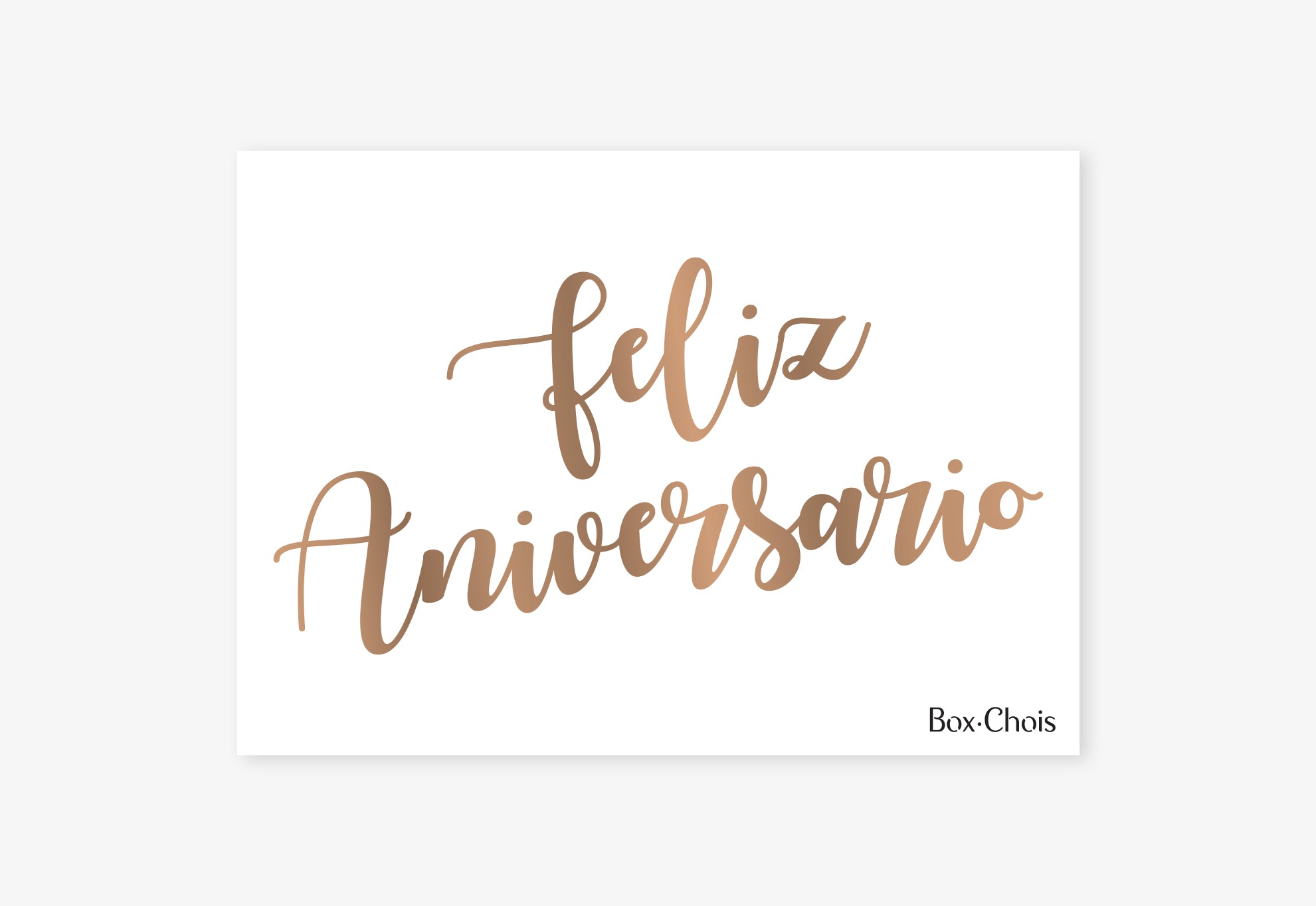 Feliz Aniversario