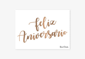 Feliz Aniversario