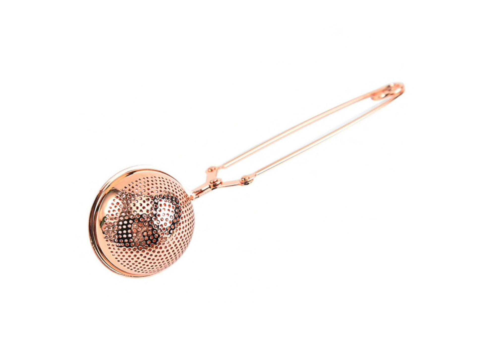 Infusor en pinza rose gold