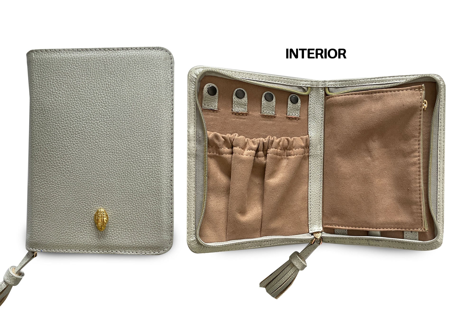 Estuche de piel para joyas