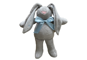 Pixy Bunny - color gris, moño azul