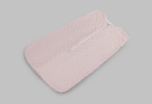 Saquito para dormir - "Zig Zag Rosa pastel"