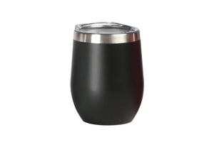 Vaso acero inoxidable negro mate 350 ml